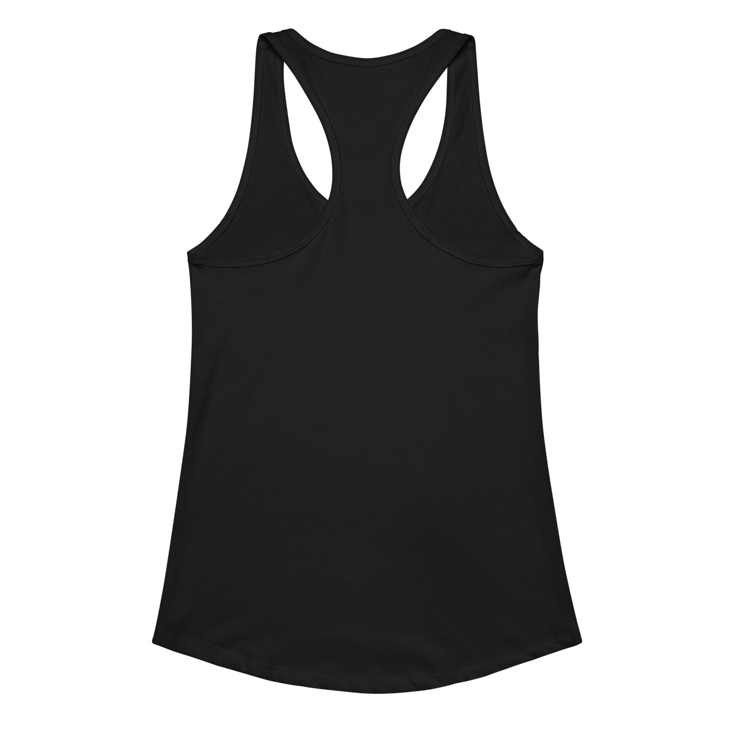 Women’s fitted racerback tank top
