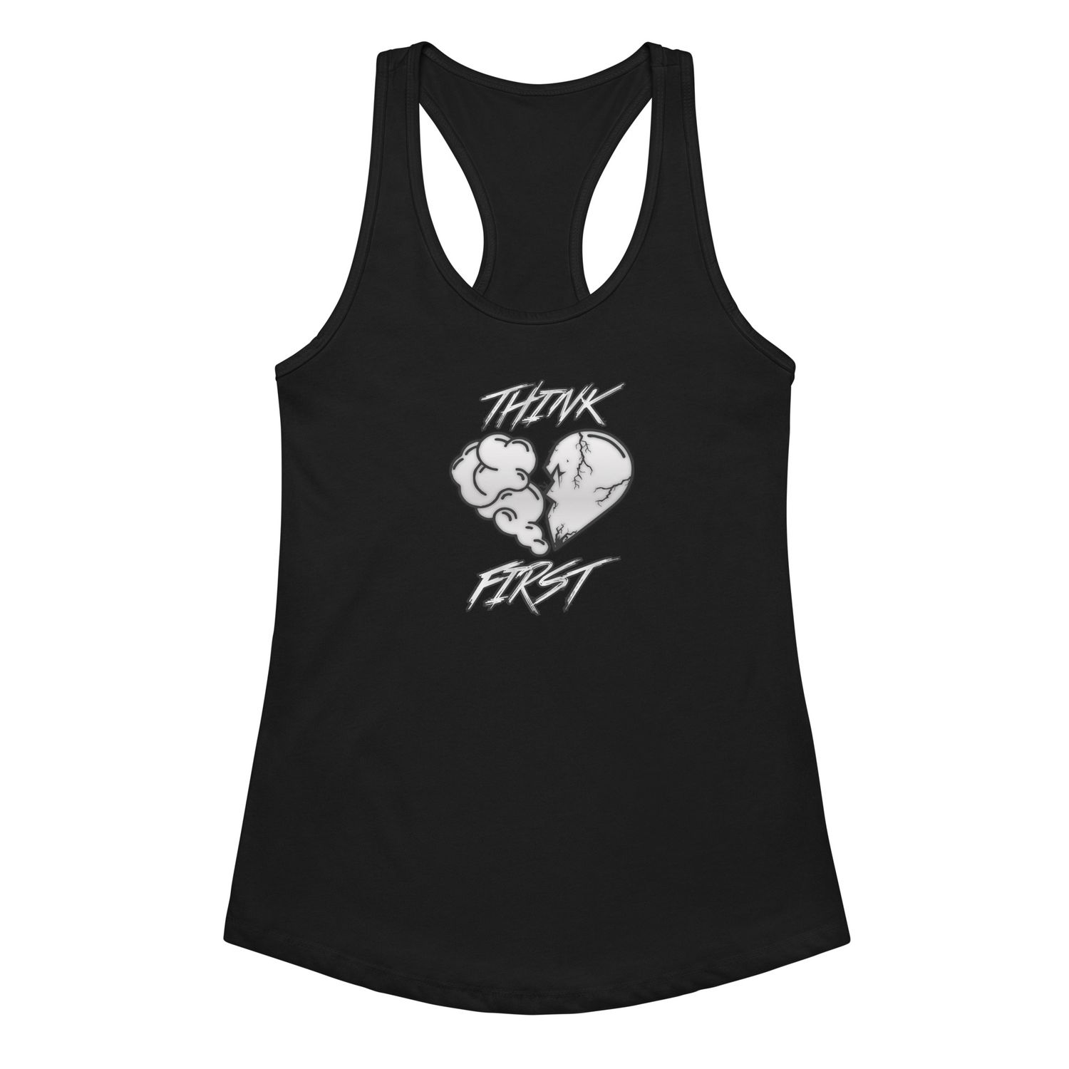 Women’s fitted racerback tank top