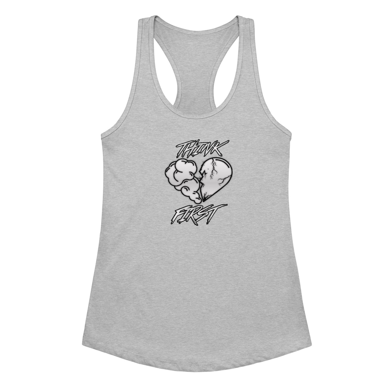 Women’s fitted racerback tank top