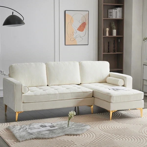Modern Lounge Sofa in Cream
