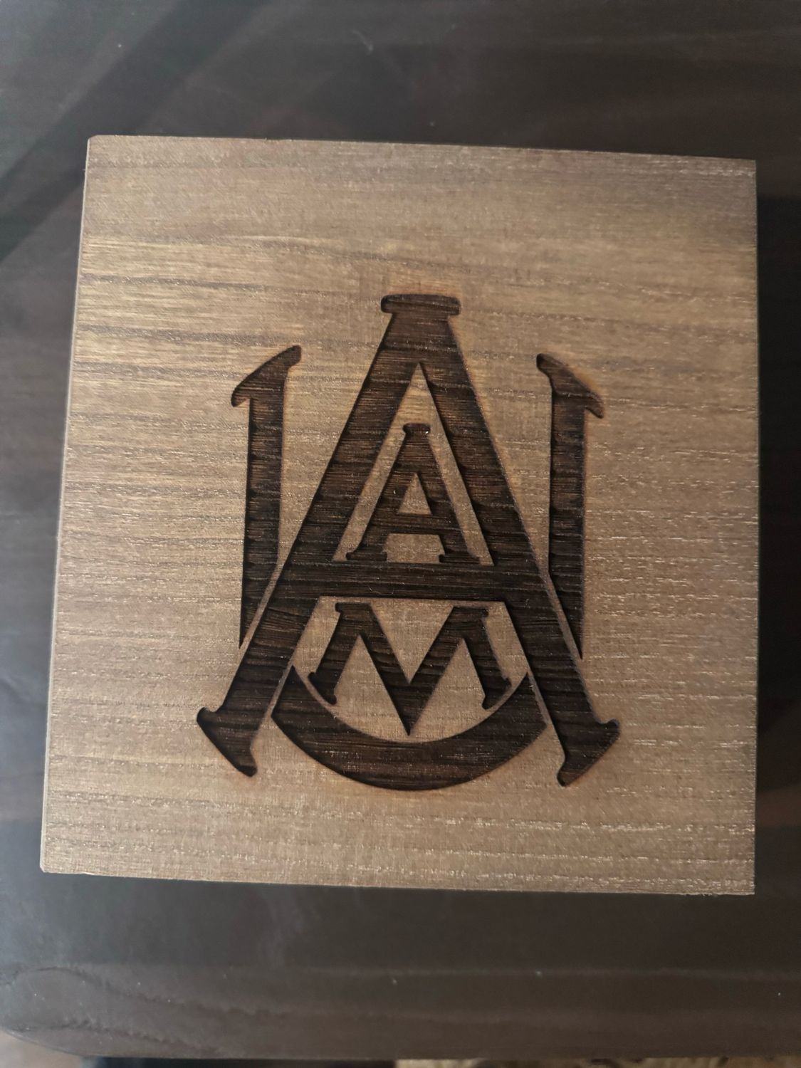 Alabama A&amp;M Wooden Box