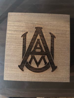 Alabama A&amp;M Wooden Box