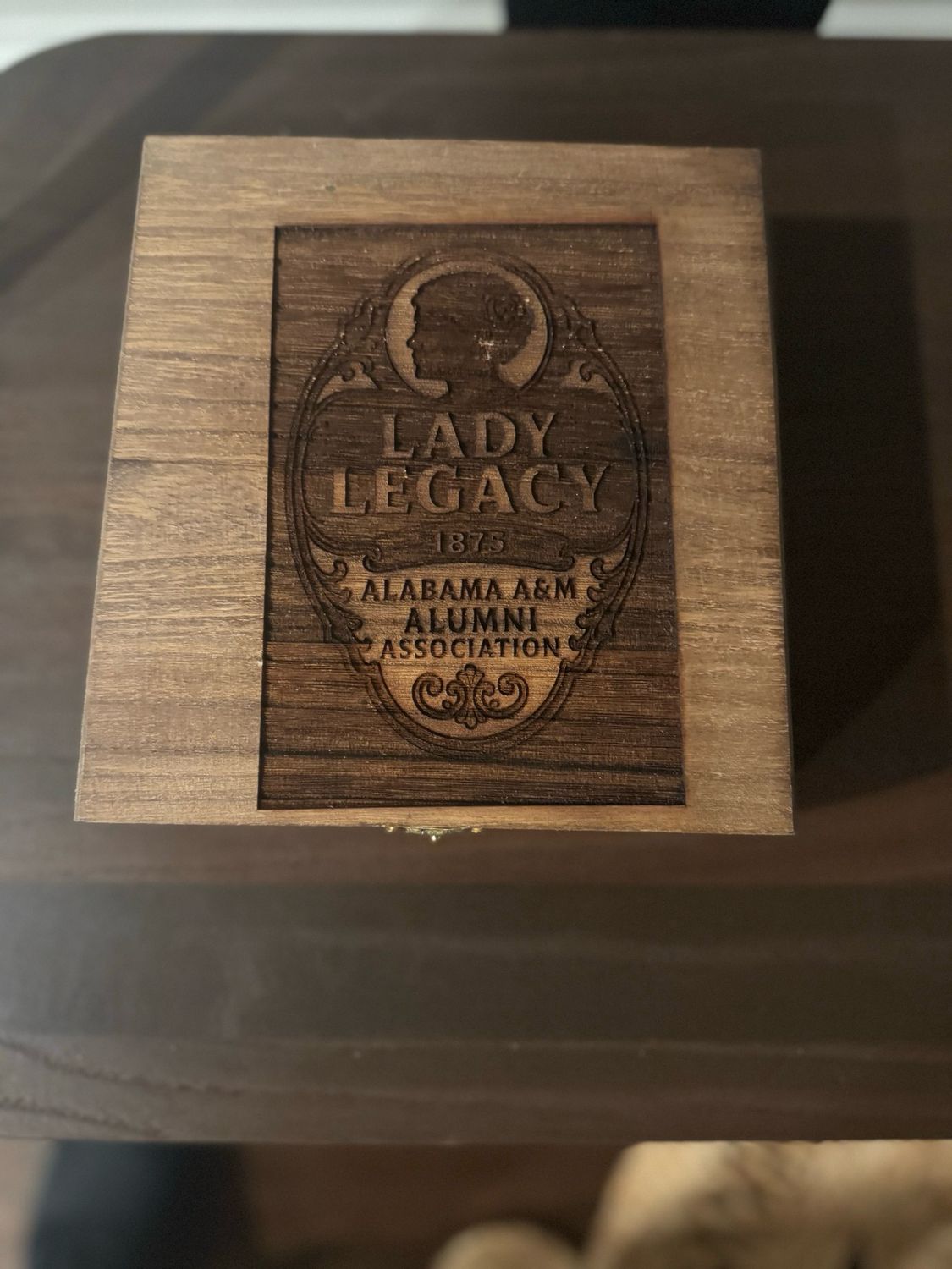 Alabama A&amp;M Lady Legacy Wooden Box