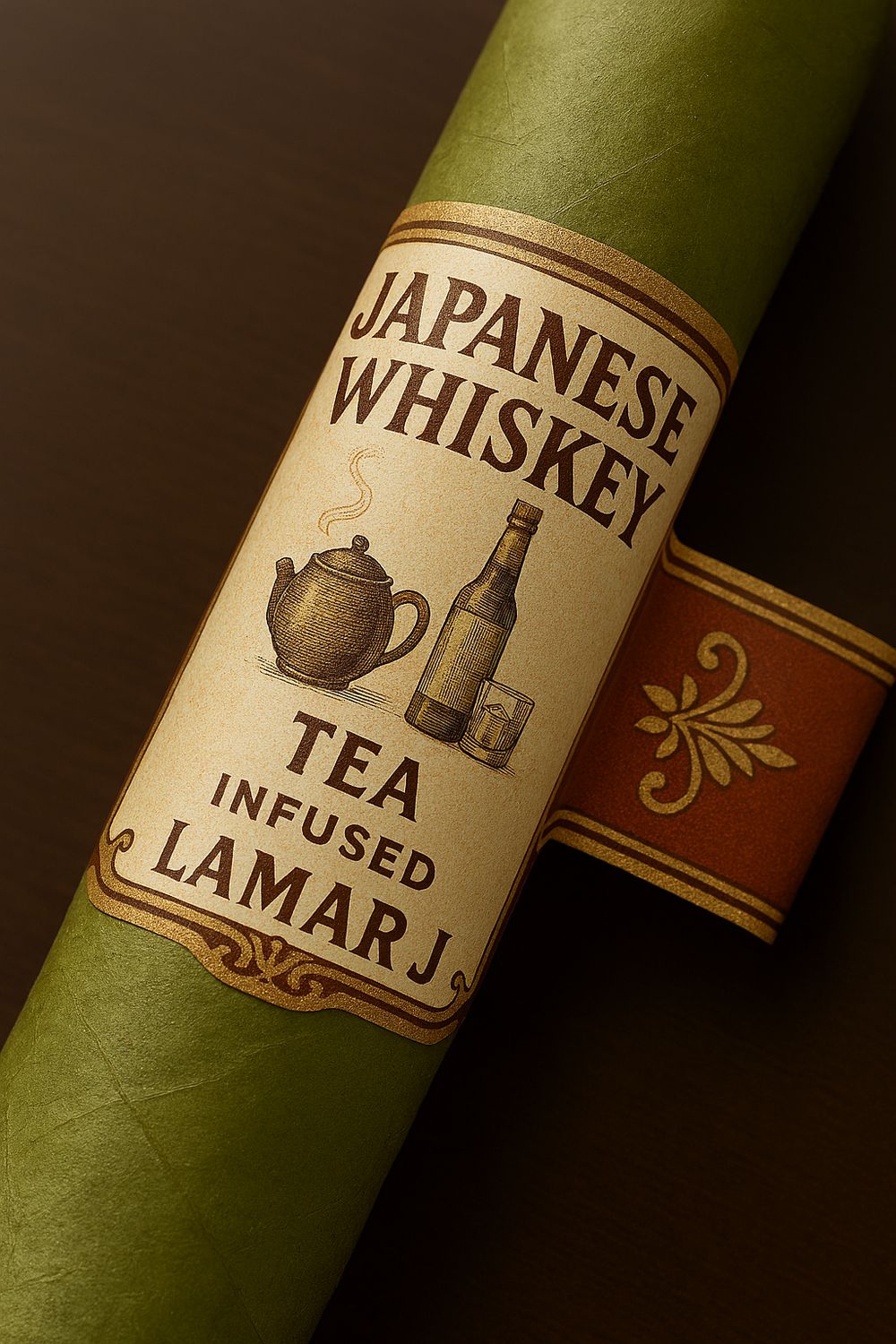 Japanese Whiskey Tea Candela Cigar