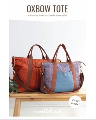 Oxbow Tote Pattern by Noodlehead