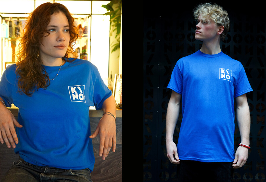 Royal blue KINO Shirt
