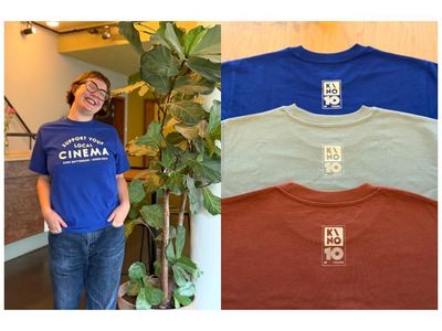 T-shirt Support Your Local Cinema KINO 10 Years - Blue Valentine