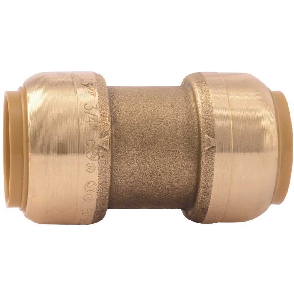 3/4 STRAIGHT COUPLING PUSH FITTING (2 Pack)