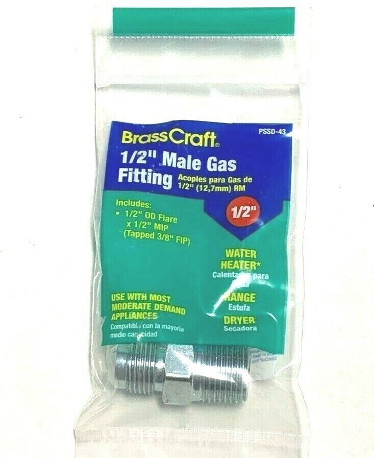 1/2 MALE GAS FITTING