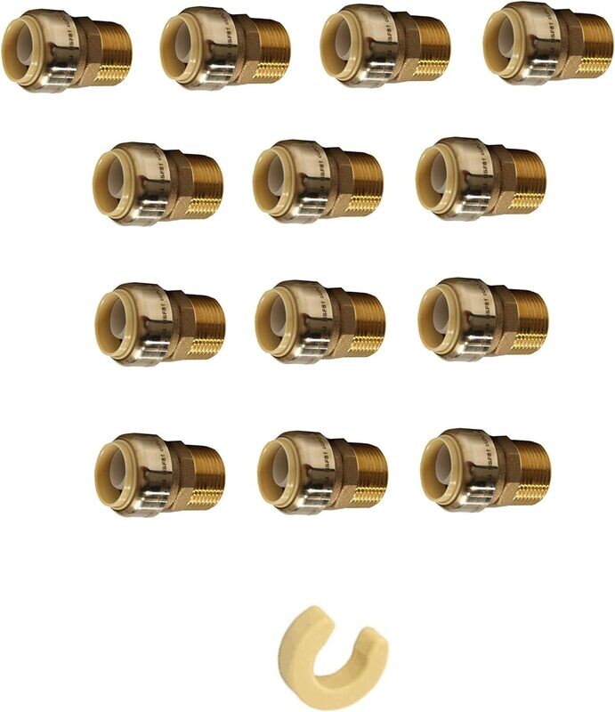 3/4 in. Male Adapter Push to Connect (2pack)