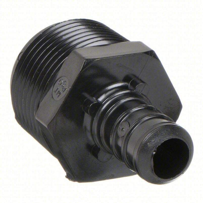 ½&quot; Barb x 3/4&quot; NPT Male Connector 2pack