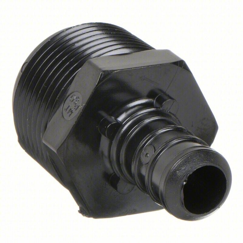 ½&quot; Barb x 3/4&quot; NPT Male Connector 2pack
