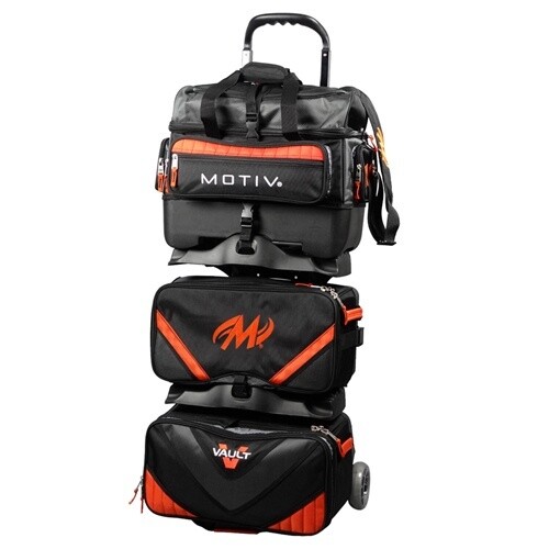 MOTIV VAULT 6-BALL ROLLER, Color: Black/Orange