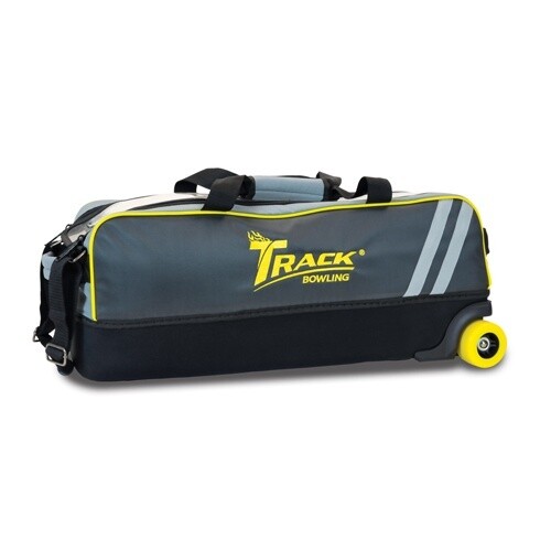 TRACK SELECT TRIPLE TOTE GREY/YELLOW
