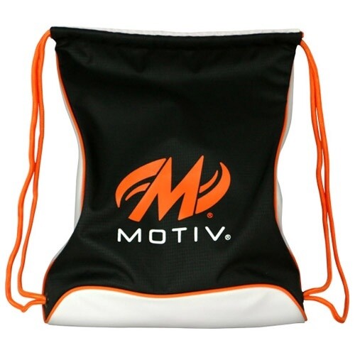 MOTIV AGILITY DRAWSTRING SACKPACK BLACK/ORANGE