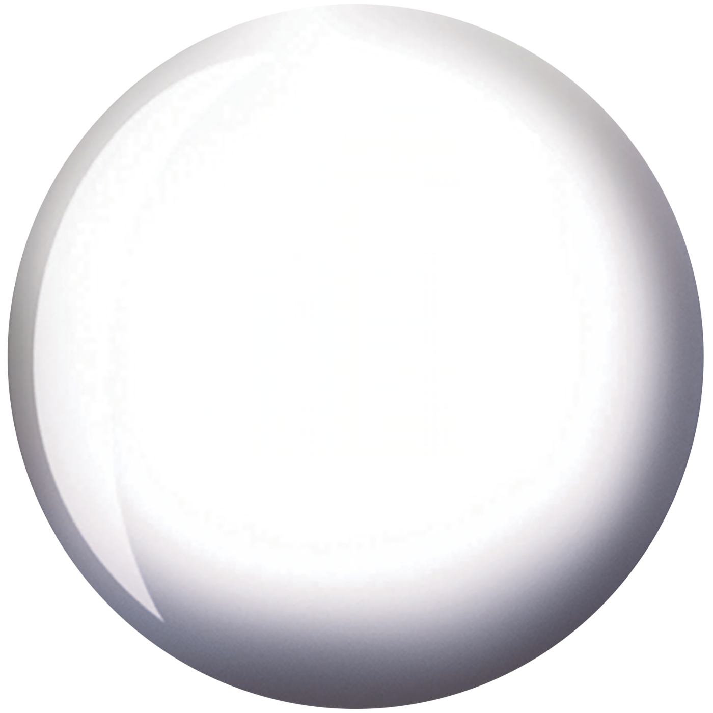 WHITE POLYESTER VIZ-A-BALL, Weight: 6, Ball Type: Polyester