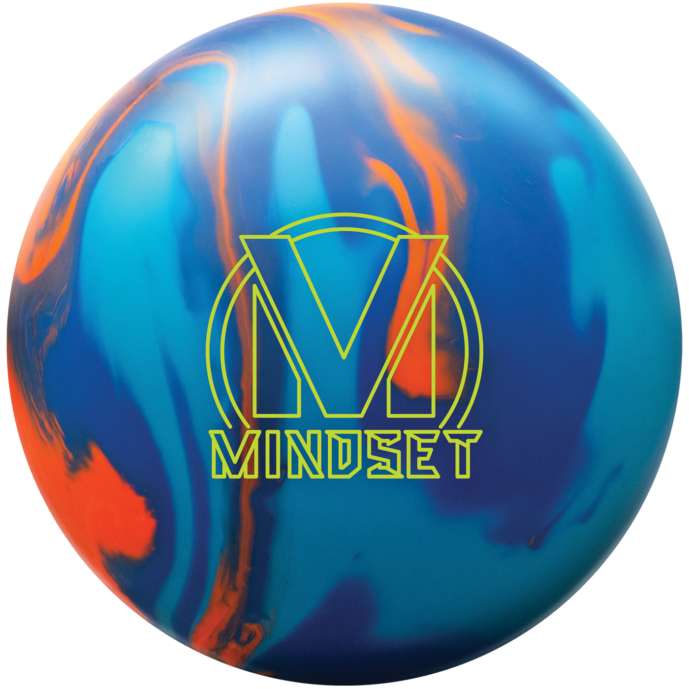 MINDSET ORANGE/SKY/ROYAL BLUE SOLID, Weight: 12, Ball Type: High Performance