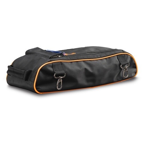 HAMMER SHOE POUCH, Color: Black/Orange