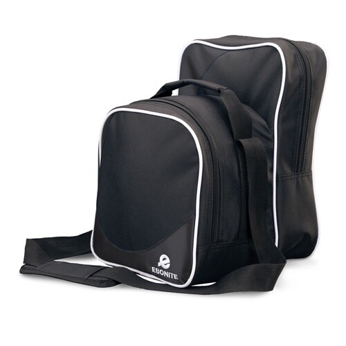 EBONITE  COMPACT SINGLE TOTE, Color: Black
