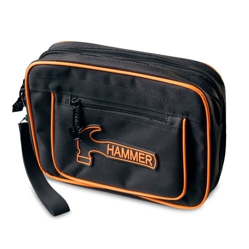 XL ACCESSORY BAG, Color: Black/Orange