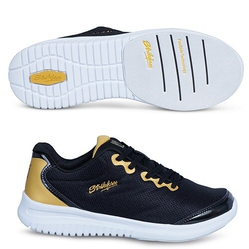 GLITZ BLACK/GOLD, Size: 6