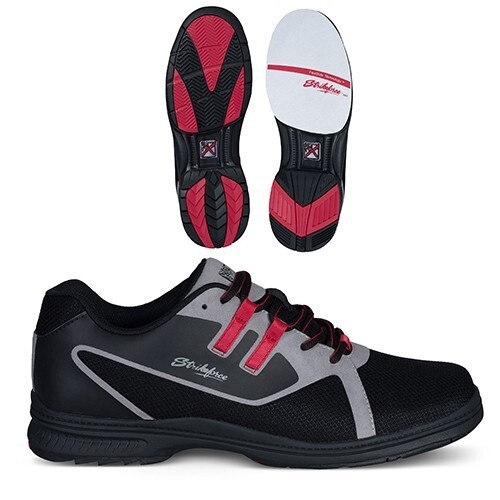 IGNITE BLACK/GREY/RED, Size: 7