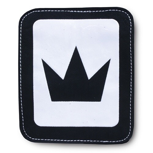 BRUNSWICK PRINTED LEATHER SHAMMY BLACK/WHITE