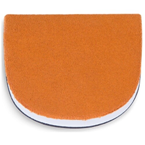 LEATHER HEEL ORANGE (7) MOST SLIDE, Size: SM