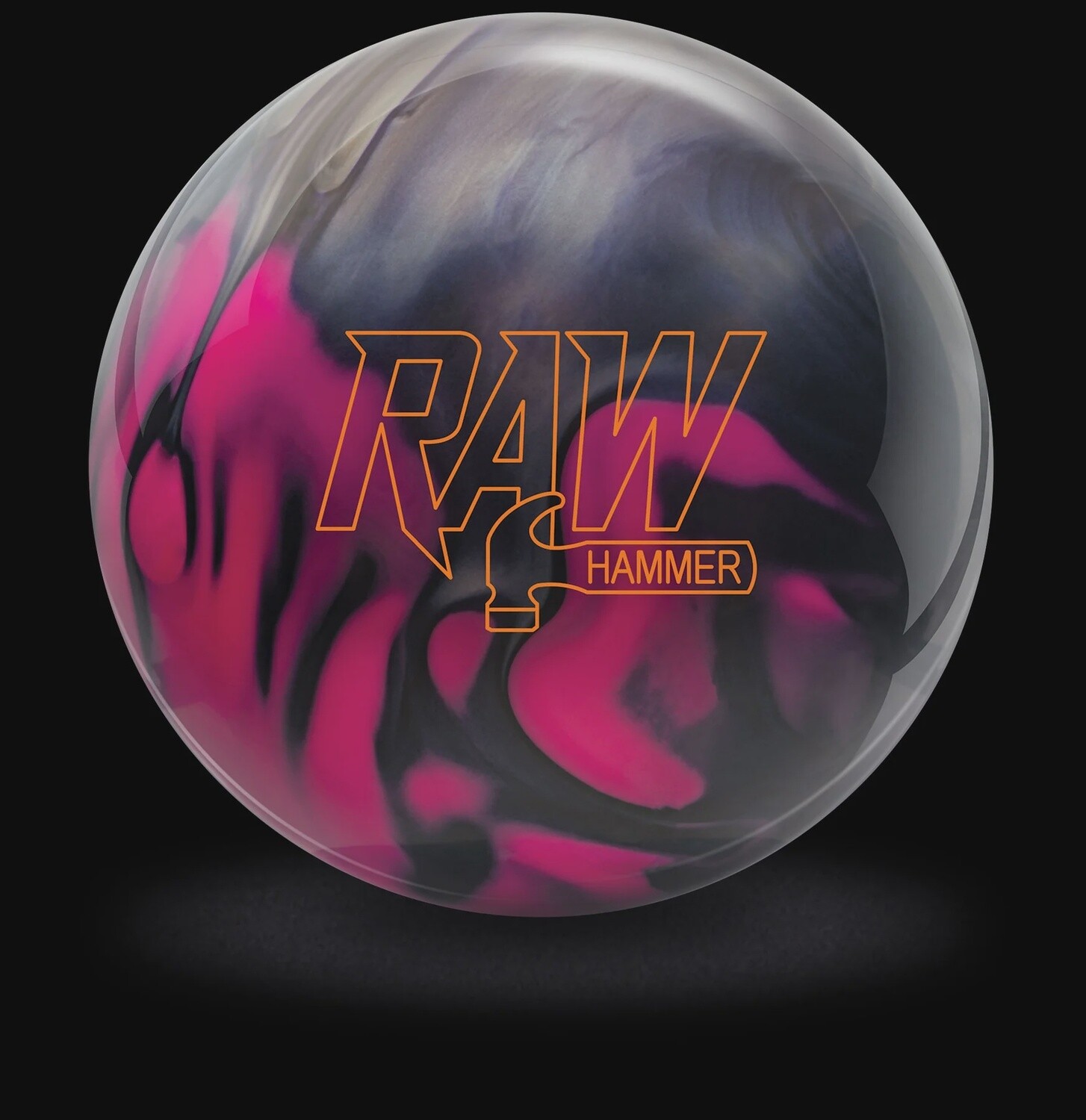 Raw Hammer Purple/Pink/Silver, Weight: 10, Ball Type: Lower Mid Range