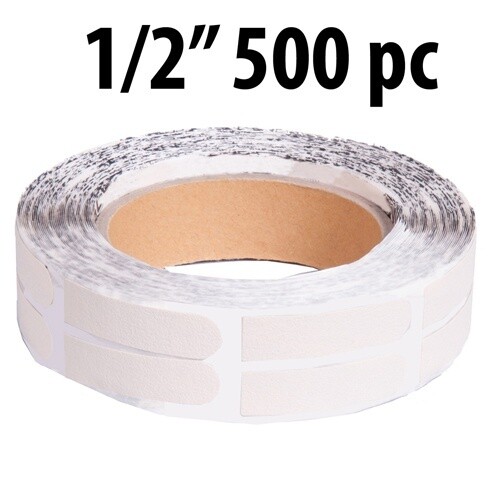 SURE FIT TAPE 1/2&quot; WHITE 500 PC ROLL