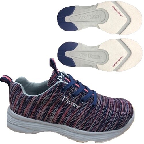 ABBY PINK/BLUE/MULTI / DW1702, Size: 7, Shoe Type: Athletic, Men/Women/Kids: Women&#39;s