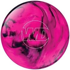 WHITE DOT PINK / BLACK, Weight: 6, Ball Type: Polyester