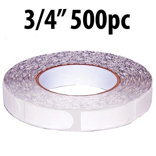 PREMIUM SURE FIT TAPE 3/4&quot; WHITE 500 PC ROLL