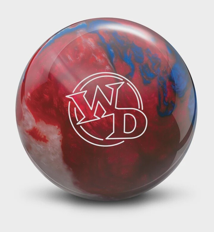WHITE DOT PATRIOT SPARKLE, Weight: 6, Ball Type: Polyester