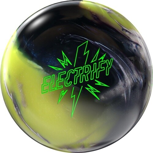 ELECTRIFY B/S/Y BLACK/SILVER/YELLOW PEARL, Weight: 10, Ball Type: Mid Range