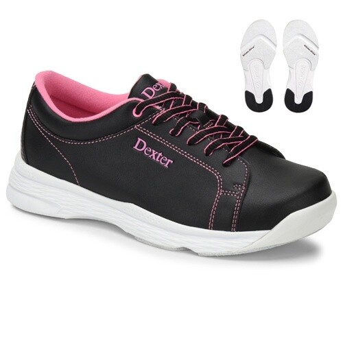 RAQUEL V BLACK/PINK /DW891, Size: 5, Shoe Type: Athletic, Men/Women/Kids: Women&#39;s