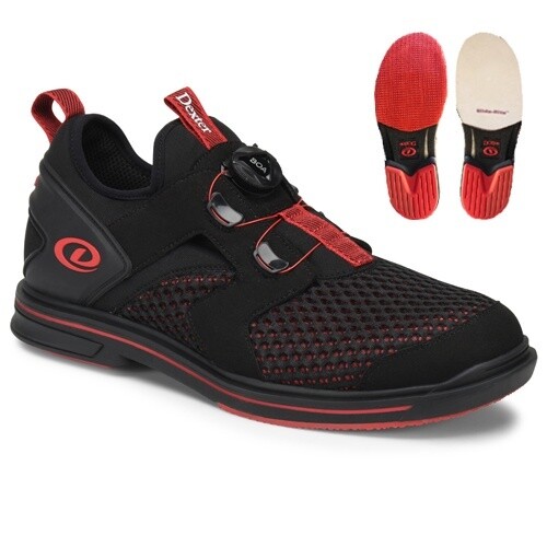 PRO BOA BLACK/RED RH ONLY /DM992, Size: 6, Men/Women/Kids: Men&#39;s, Shoe Type: Mid Performance
