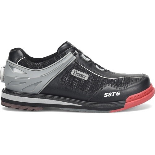SST6 HYBRID BOA BLACK KNIT RH, Size: 7