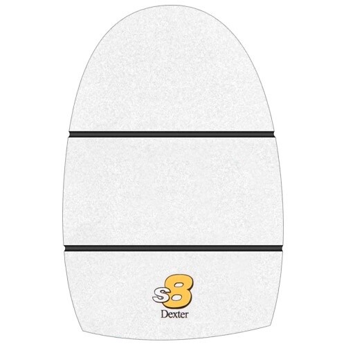 T·H·E 9 SLIDE SOLE - LONG SLIDE 8 WHITE MICROFIBER, Size: XXSMALL