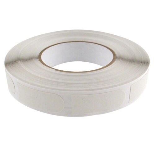 THUMB TAPE 500 PIECE ROLL 3/4&quot; WHITE