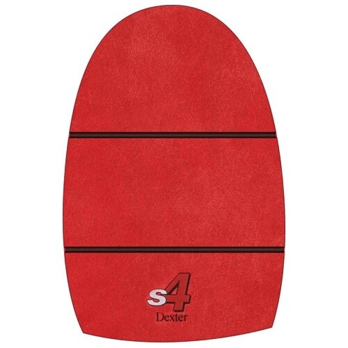 T·H·E 9 SLIDE SOLE - SHORT SLIDE 4 RED LEATHER, Size: XXSMALL