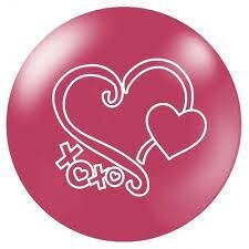 HEARTS PINK, Weight: 14, Ball Type: Polyester