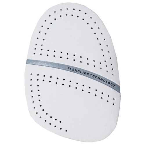 KR #6 SOLE PERFORATED WHITE MICROFIBER, Hand: RH