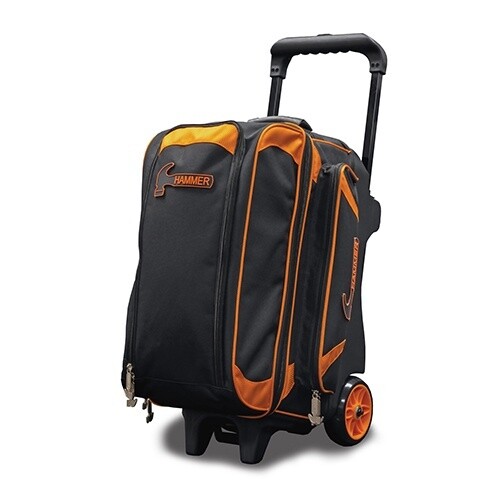 PREMIUM DOUBLE ROLLER, Color: Black/Orange