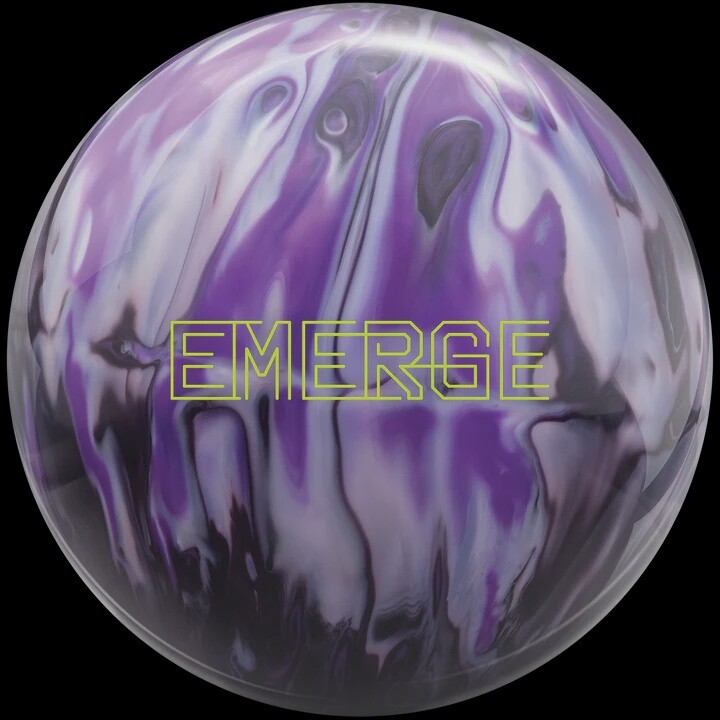 EMERGE BLACK/SILVER/PURPLE PEARL, Weight: 12, Ball Type: High Performance