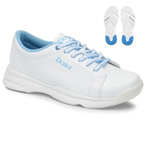 RAQUEL IV WHITE/BLUE /B42709, Size: 5, Shoe Type: Athletic, Men/Women/Kids: Women&#39;s