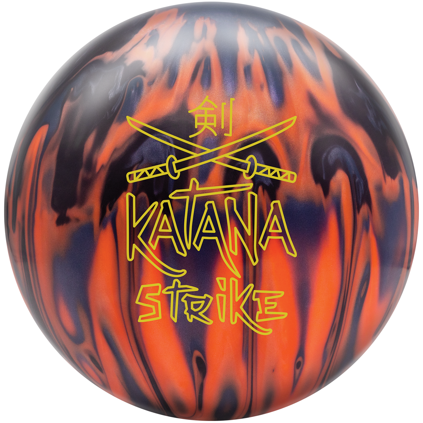 Katana Strike Black/Orange/Smoke Hybrid, Weight: 14, Ball Type: High Performance