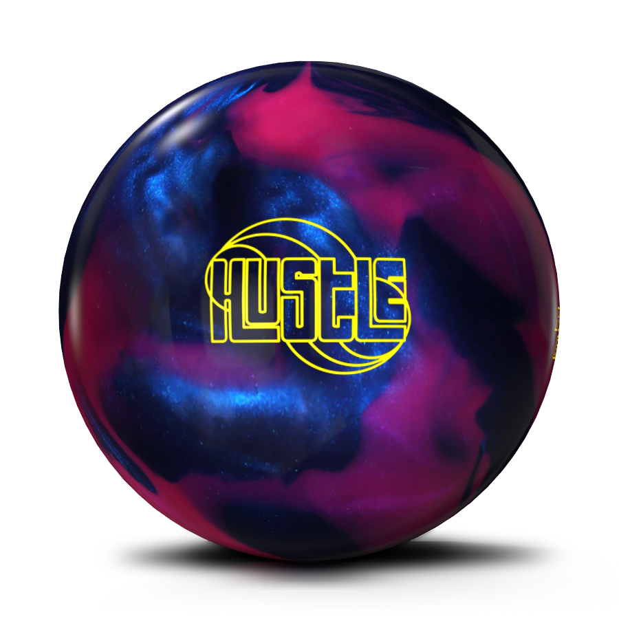 HUSTLE M+M MAGENTA/MIDNIGHT PEARL, Weight: 10, Ball Type: Lower Mid Range