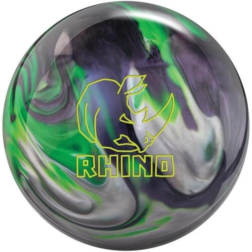 Rhino Carbon/Lime/Silver Pearl, Weight: 10, Ball Type: Entry Level