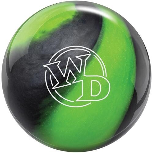 White Dot Lime Swirl, Weight: 6, Ball Type: Polyester